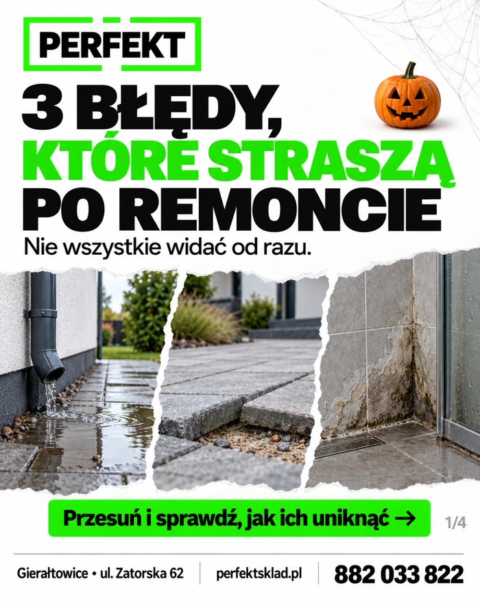 Perfekt Skład — 3 błędy, które straszą po remoncie, slajd 1